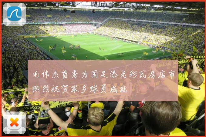 毛伟杰首秀为国足添光彩瓦房店市热烈祝贺家乡球员成就