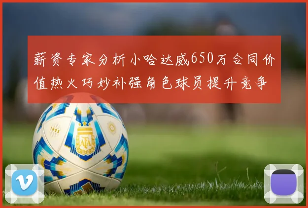 薪资专家分析小哈达威650万合同价值热火巧妙补强角色球员提升竞争力